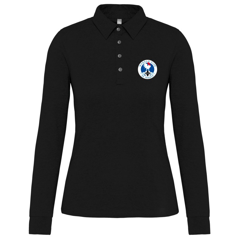 Polo jersey Femme Morgan