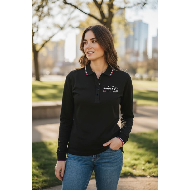 Polo manches longues Femme Audi Clan TT