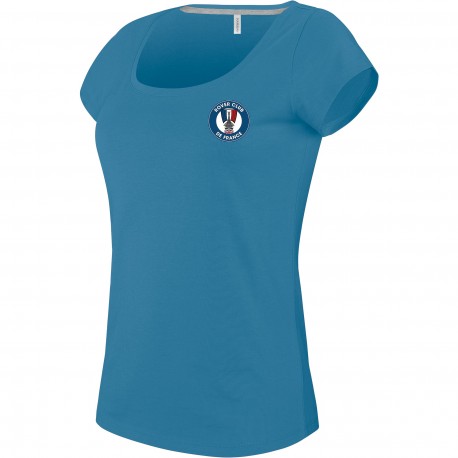 Tee shirt col bateau Femme Rover