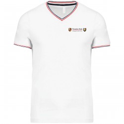 Tee shirt maille piquée homme Bourgogne