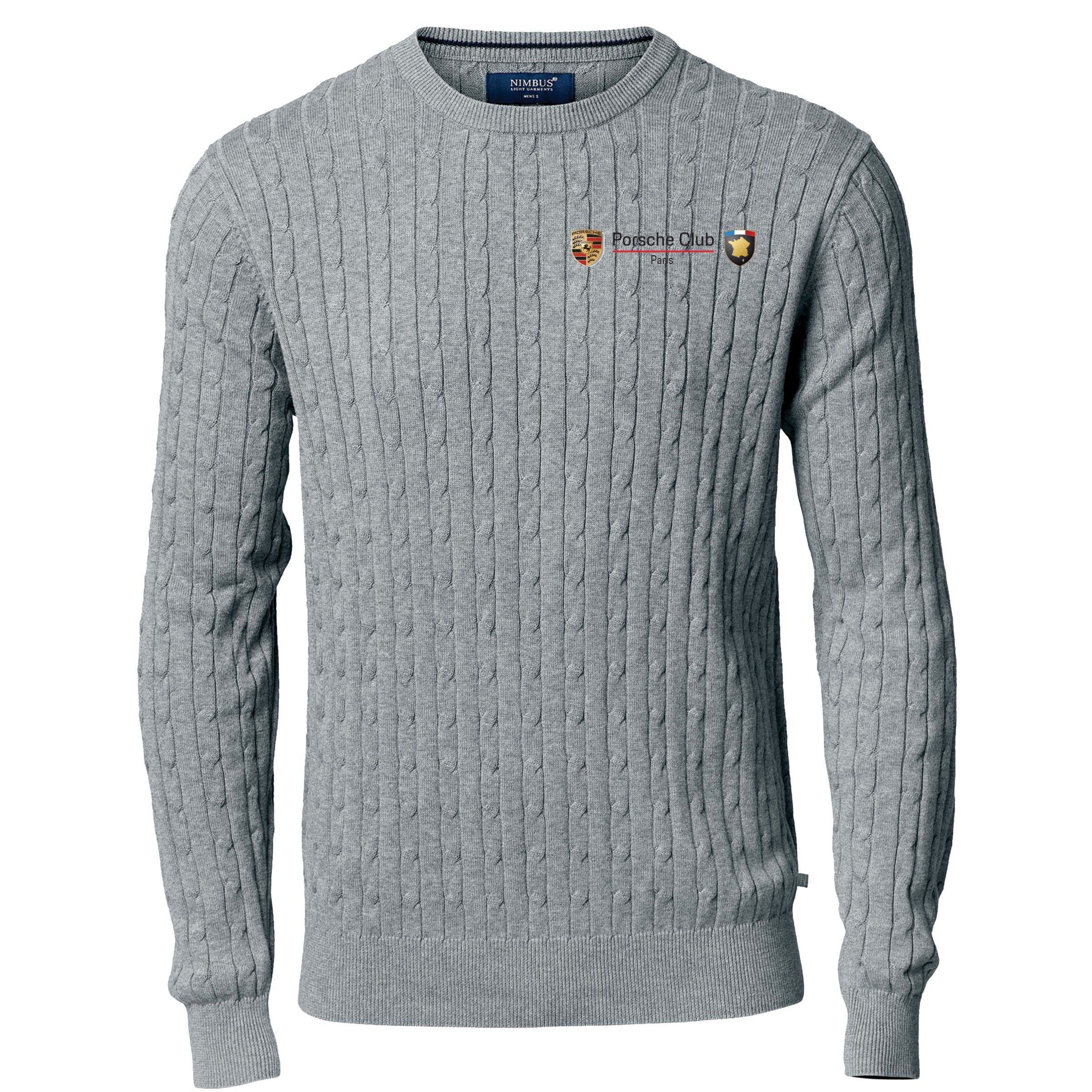 Pull Col V homme Mérinos BMW Z1 - Objetdecom