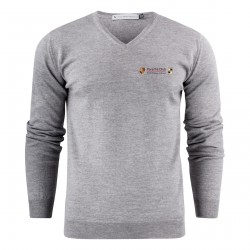 Pull Col V homme Mérinos