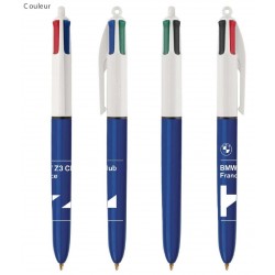 Stylo bille 4 couleurs Bic