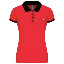 Polo bicolore Femme PCTG