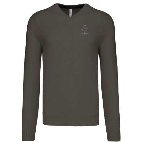 Pull col V Homme Armorique