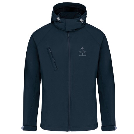 Softshell capuche homme Armorique