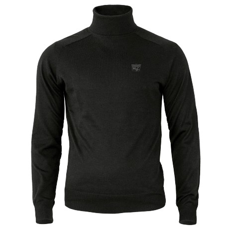 Pull Col Roulé Merinos Homme