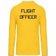 Tee shirt jaune Flight Officer