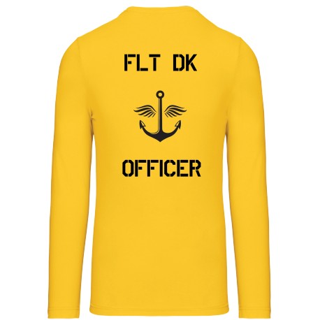 Tee shirt jaune FLT DK