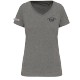 Tee shirt Supima col V femme DMC