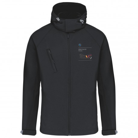 Veste Softshell à capuche Homme E21