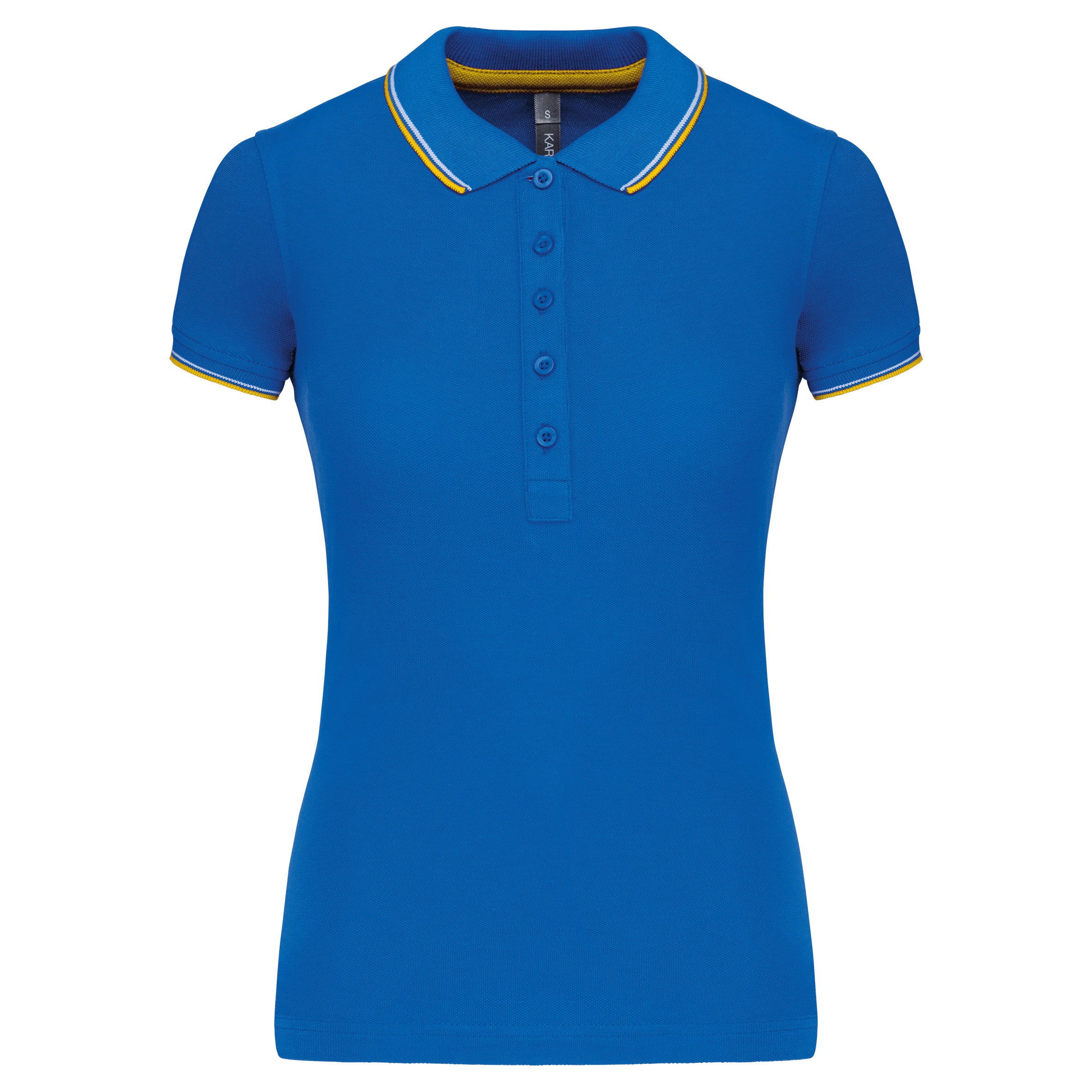 Light royal blue/Yellow/White