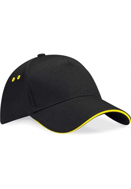 Casquette noir / jaune