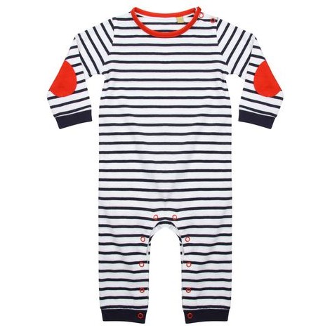 Blue Navy / White