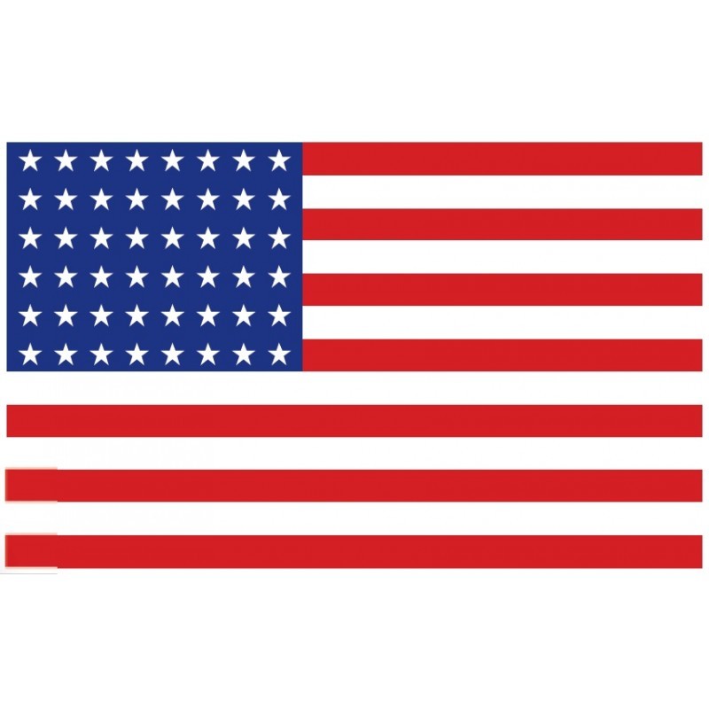 Drapeau Americain 48 étoiles