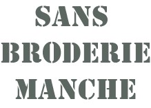 Sans Broderie manche