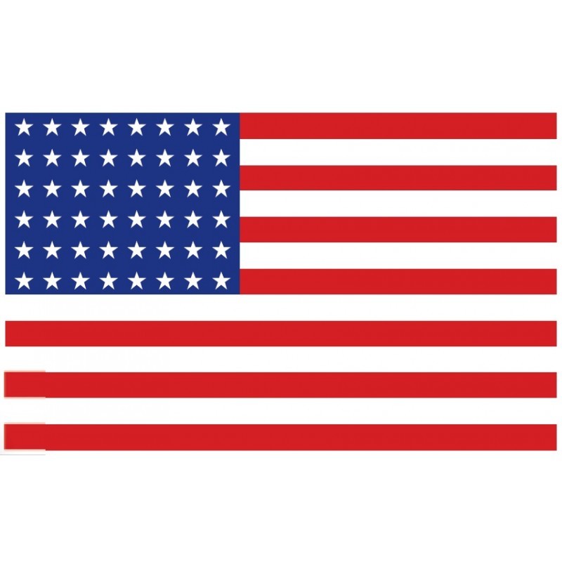 Drapeau Americain 48 étoiles