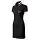 robe polo noire