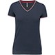 Tee shirt Maille piquée Navy Red White