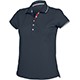 polo maille piquée 252 navy white red