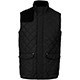 Bodywarmer matelassé noir/noir