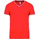 Tee shirt Maille piquée red navy white