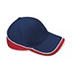 Casquette navy - rouge - white