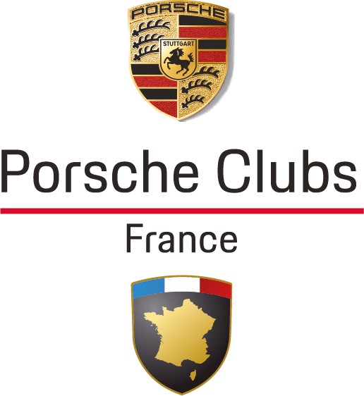 Broderie coeur Porsche Clubs France