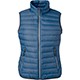 Bodywarmer bleu indigo - silver