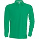 Polo manches longues kelly green
